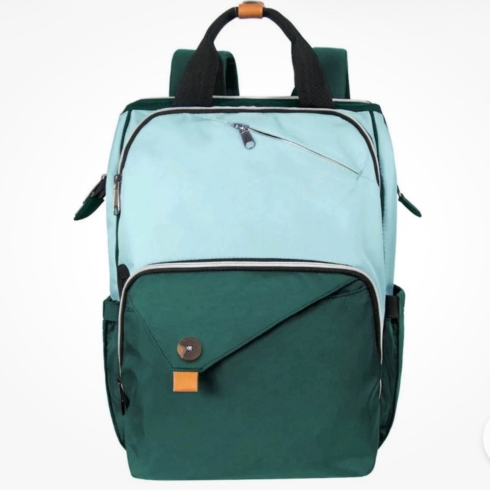 NWOT Hap Tim Baby Diaper Bag for Boys Girls, Large Backpack Diaper Bags w/Doubl.